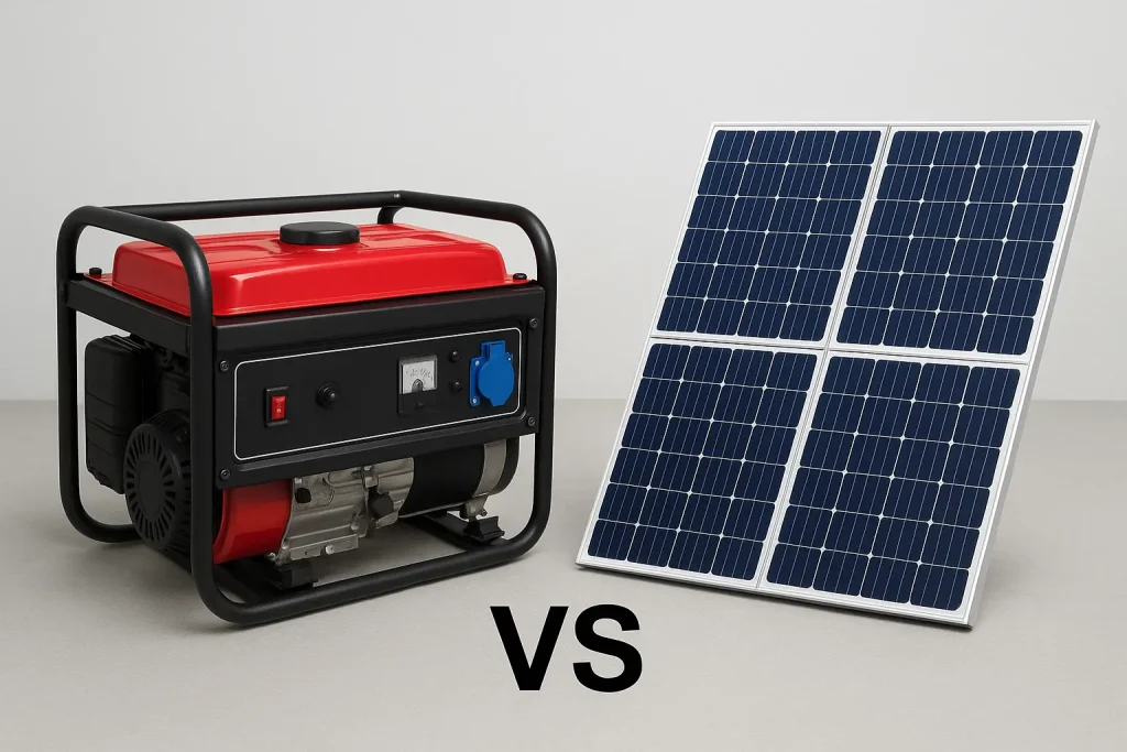 موتور برق بهتر است یا پنل خورشیدی؟ مقایسه کامل برای انتخاب بهتر