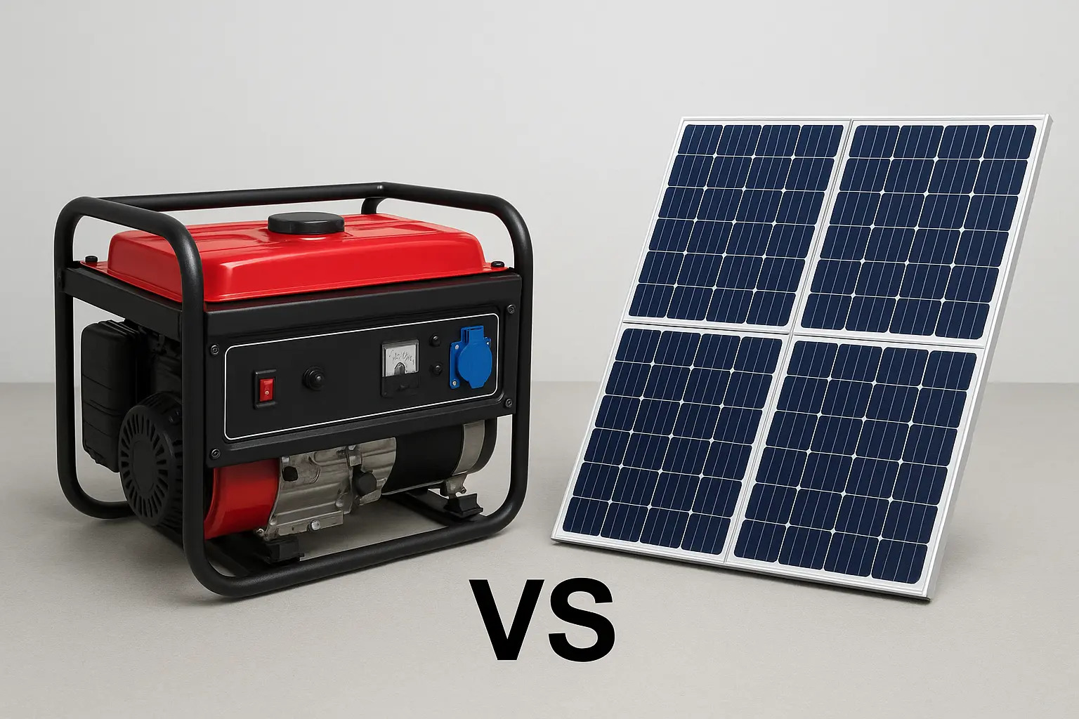 موتور برق بهتر است یا پنل خورشیدی؟ مقایسه کامل برای انتخاب بهتر