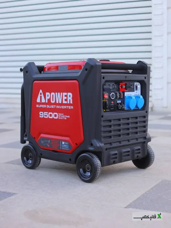 خرید موتور برق اینورتر IPOWER SM9500DI SILENT 9500W | ژنراتور کم‌صدا ۹.۵ کیلووات از الفا پاور - Image 2