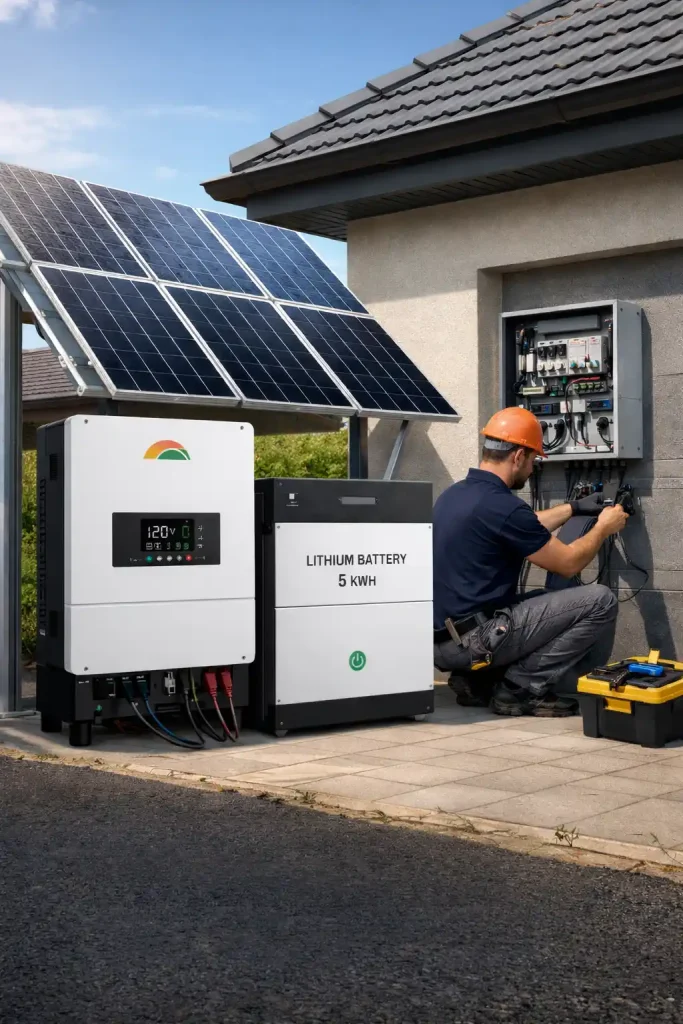 برق خورشیدی