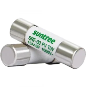 فیوز سیلندری 25 آمپر 1000 ولت DC سانتری 10*38 مدل SUNTREE SRF-30